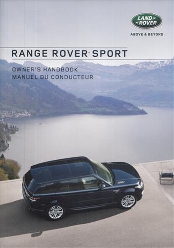2016 Land Rover Range Rover Sport Owner's Manual Original