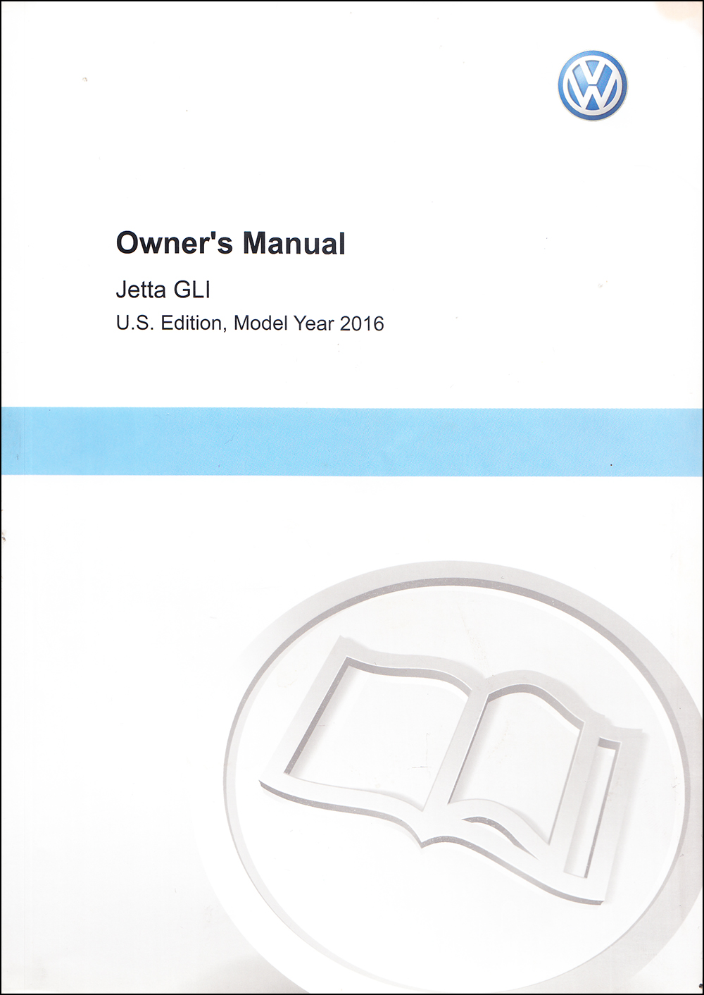 2016 Volkswagen Jetta GLI Owner's Manual Original