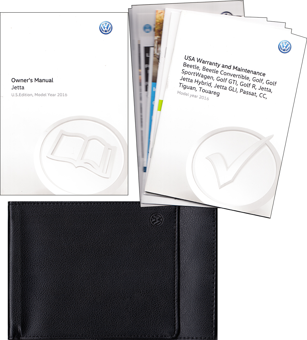 2016 Volkswagen Jetta Owner's Manual Package Original