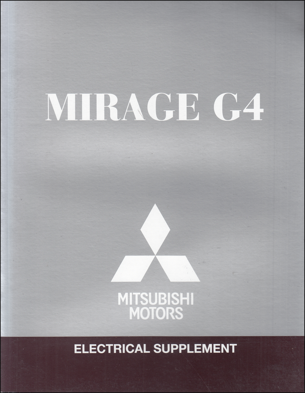 2017 Mitsubishi Mirage G4 Wiring Diagram Manual Original 