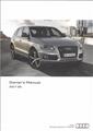 2017 Audi Q5 Owner's Manual Original