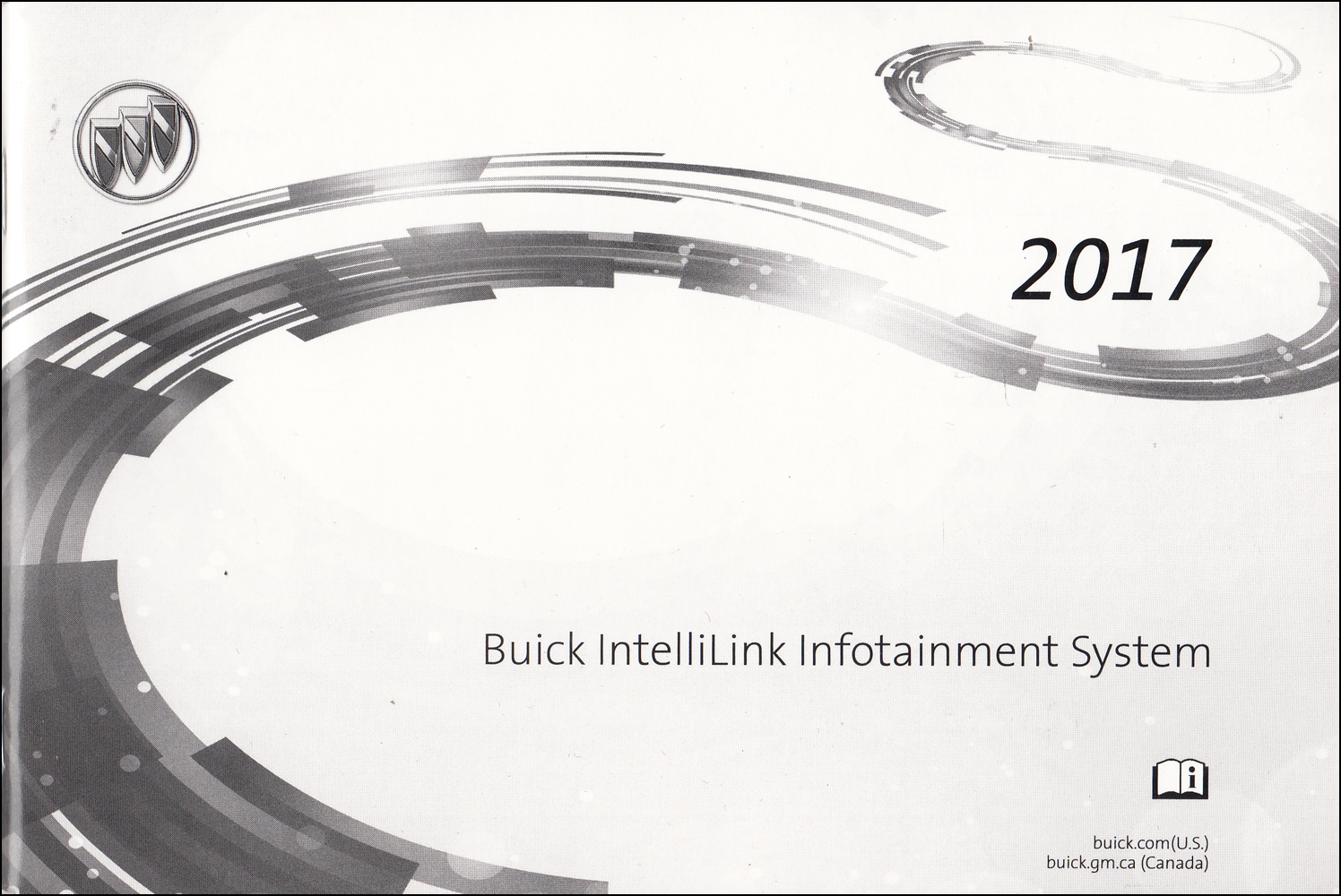 2017 Buick IntelliLink Infotainment Owner's Manual Original Navigation Encore Envision LaCrosse Regal