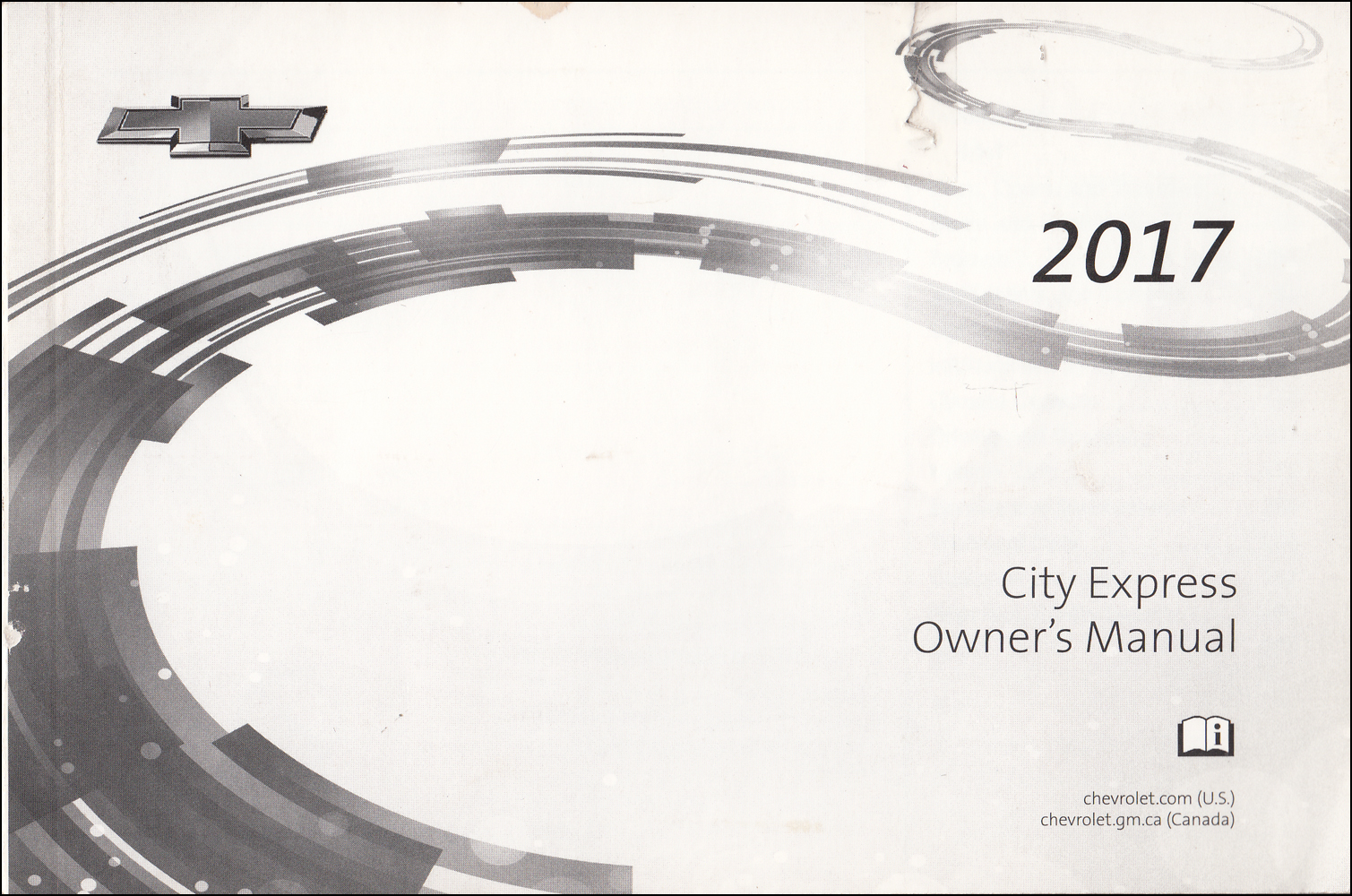 2017 Chevrolet City Express Owner's Manual Original