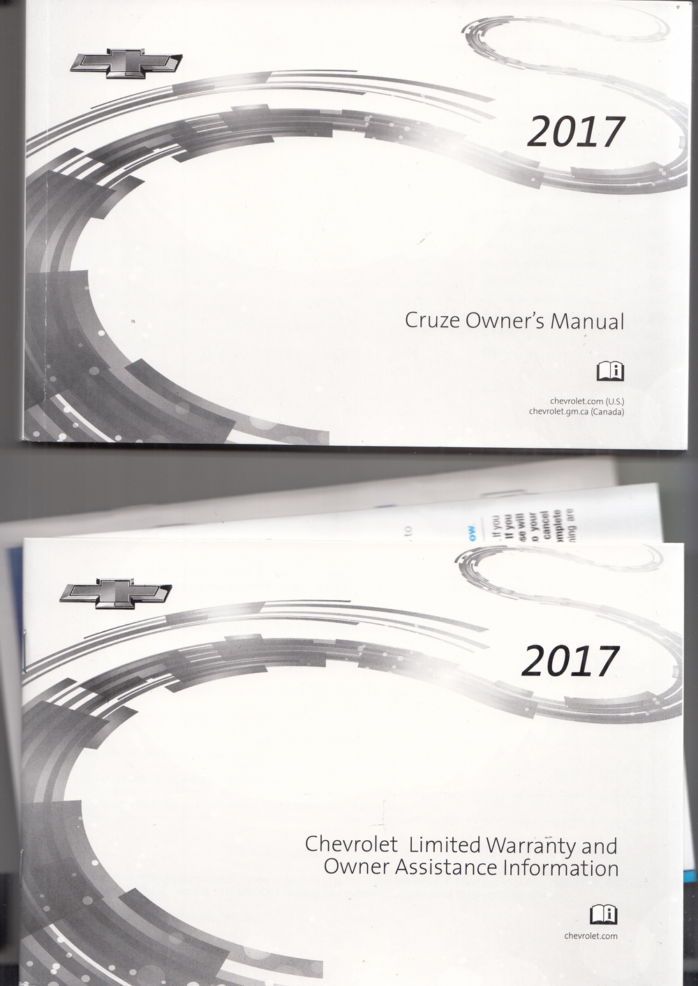 2017 Chevrolet Cruze Owner's Manual Original