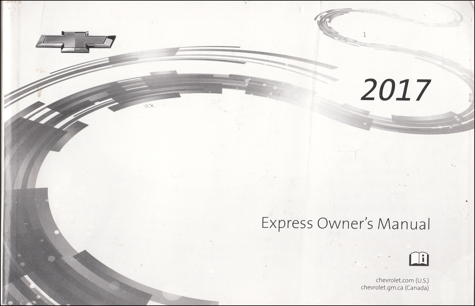 2017 Chevrolet Express Owner's Manual Original