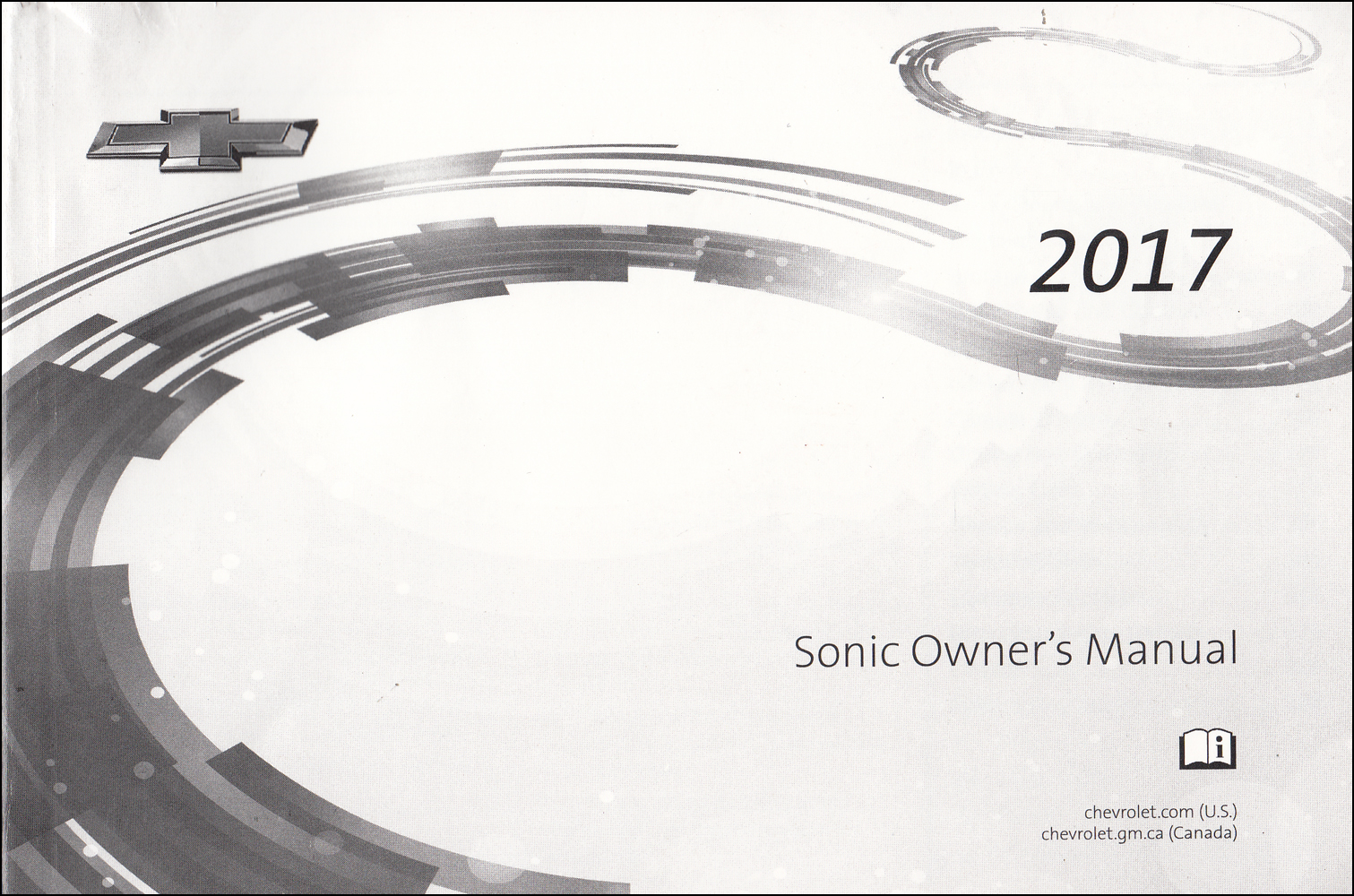 2017 Chevrolet Sonic Owner's Manual Original
