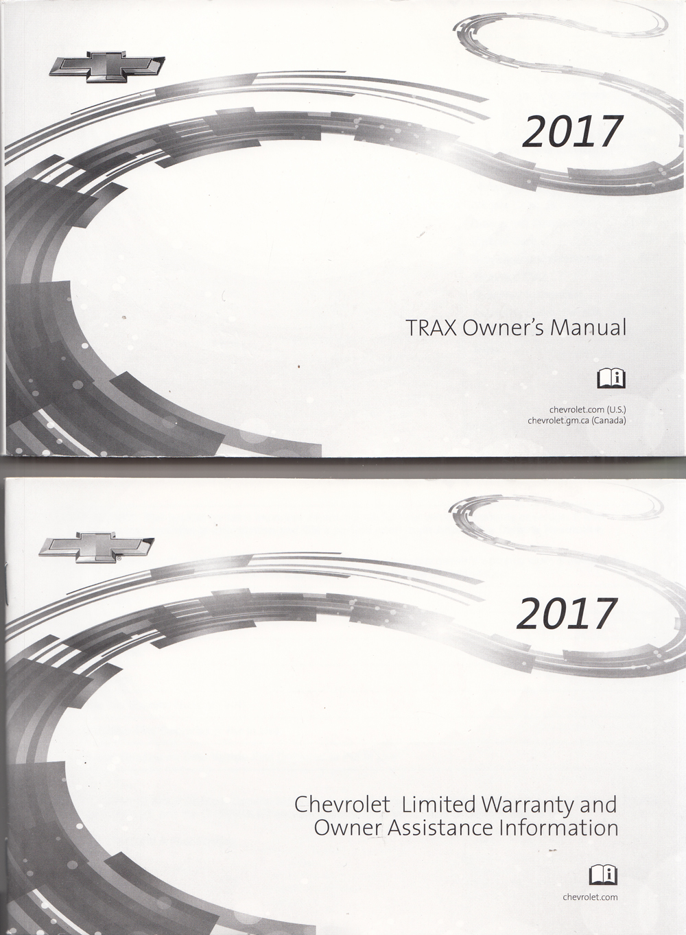 2017 Chevrolet Trax Owners Manual with Pamphlets Original