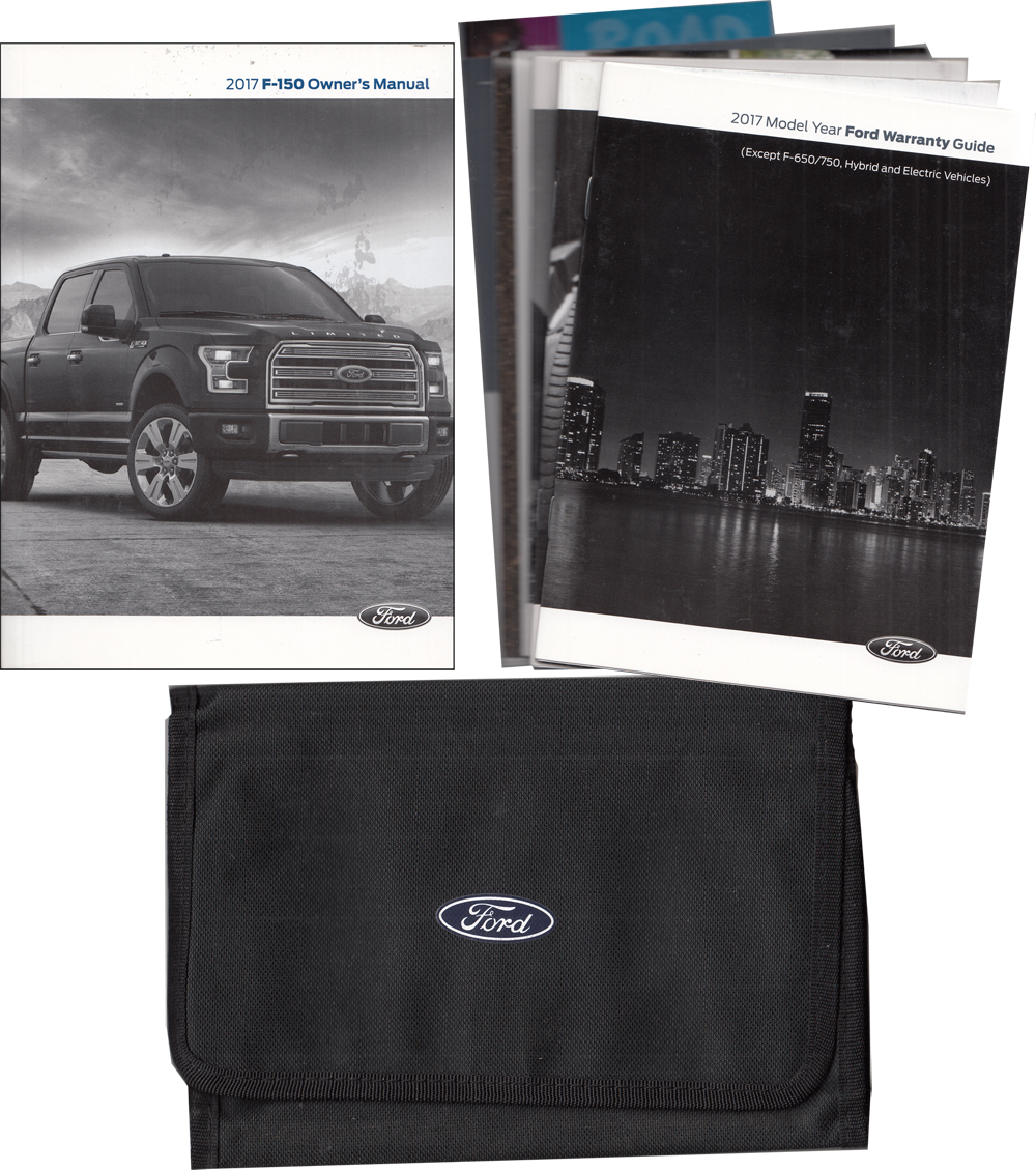 2017 Ford F-150 Pickup Truck Owner's Manual Package with Case Original