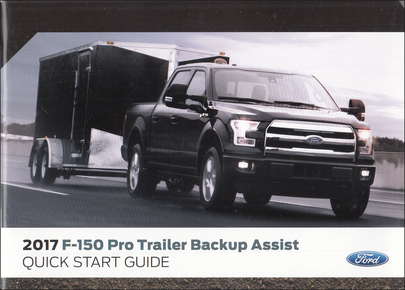 2017 Ford F-150 Trailer Backup Assist Owner's Manual Supplement Original