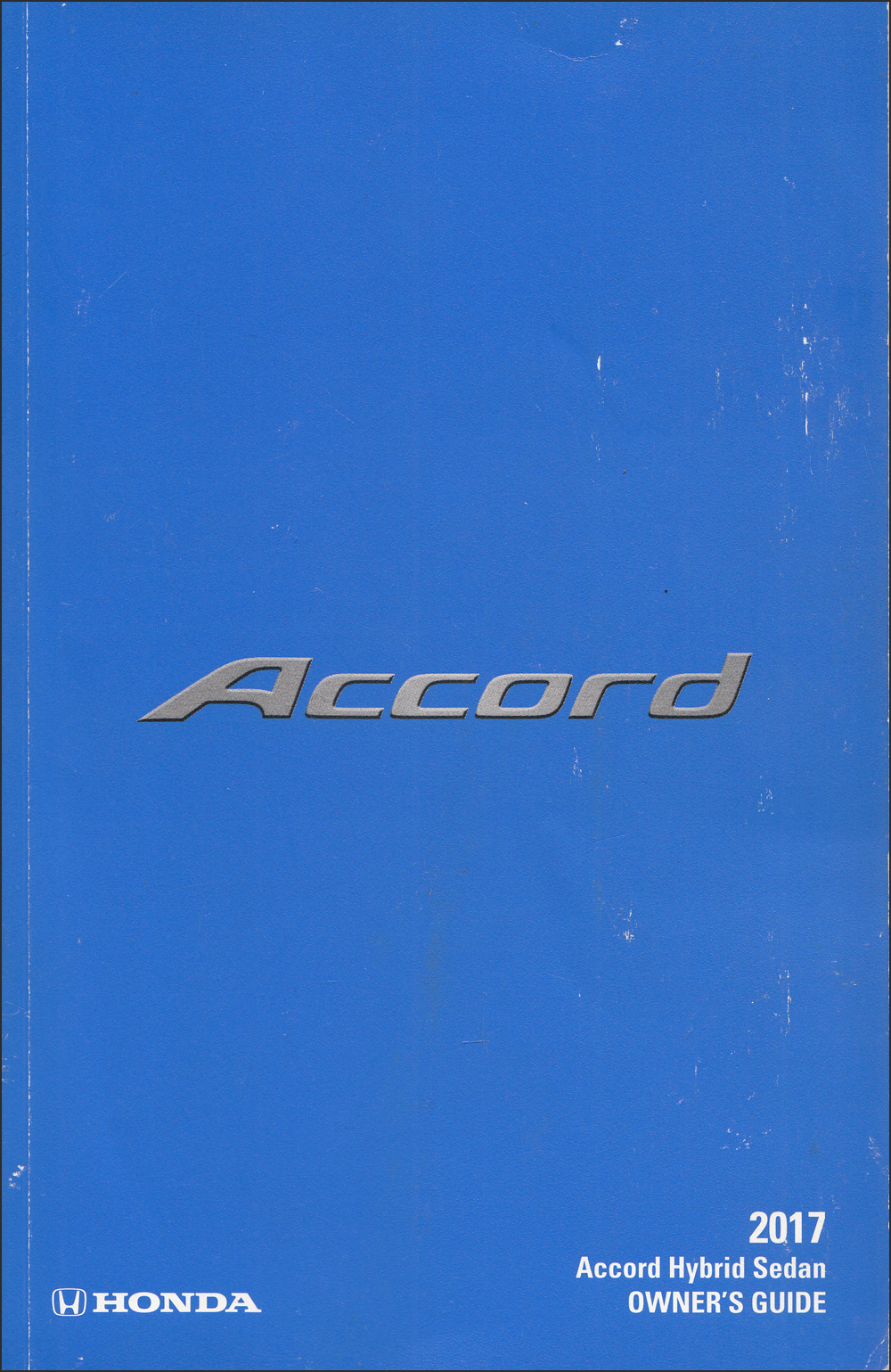 2017 Honda Accord Hybrid Owner's Manual Original