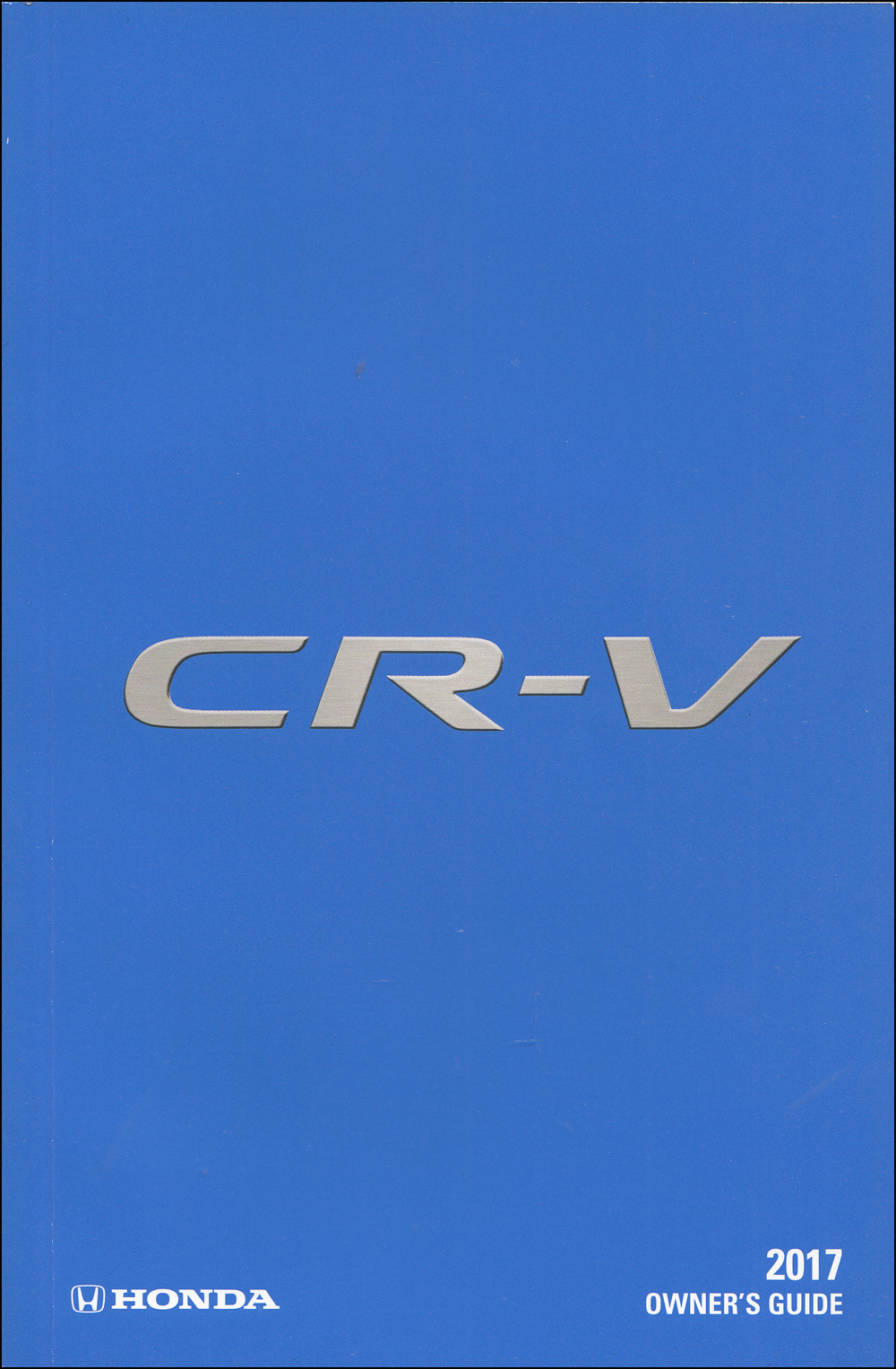 2017 Honda CR-V Owner's Manual Original