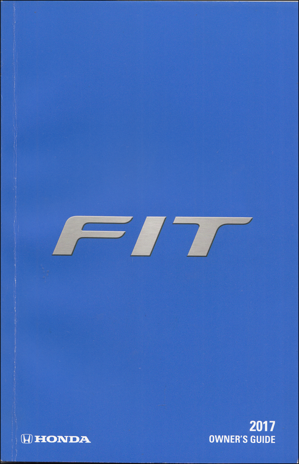 2017 Honda Fit Owner's Manual Original