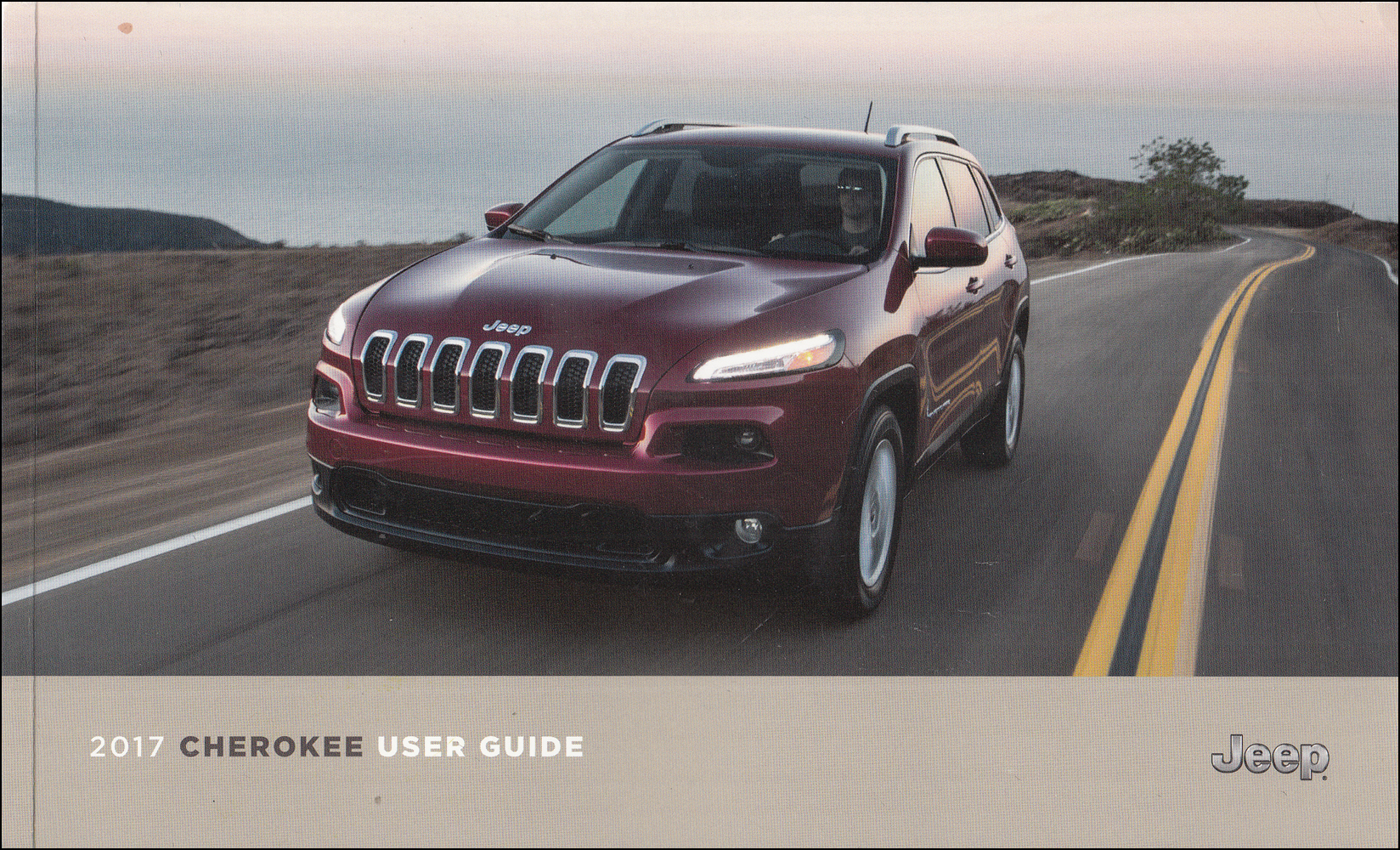 2017 Jeep Cherokee User Guide Owner's Manual Original
