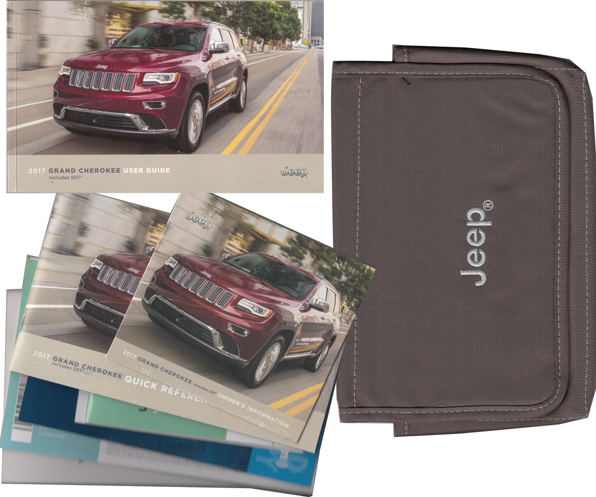 2017 Jeep Grand Cherokee User Guide Owner's Manual Package With Case Original