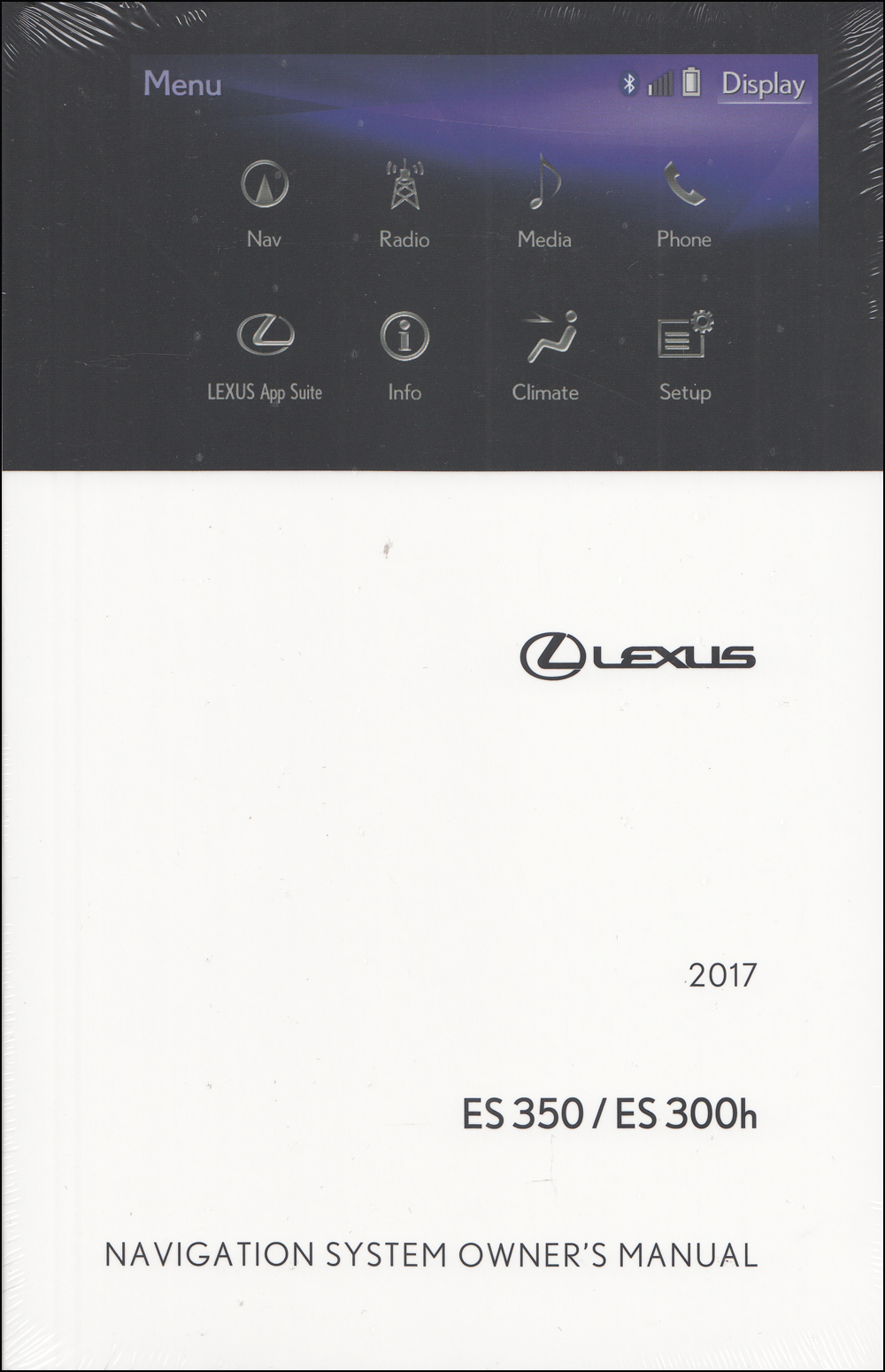 2017 Lexus ES Navigation System Owner's Manual Original