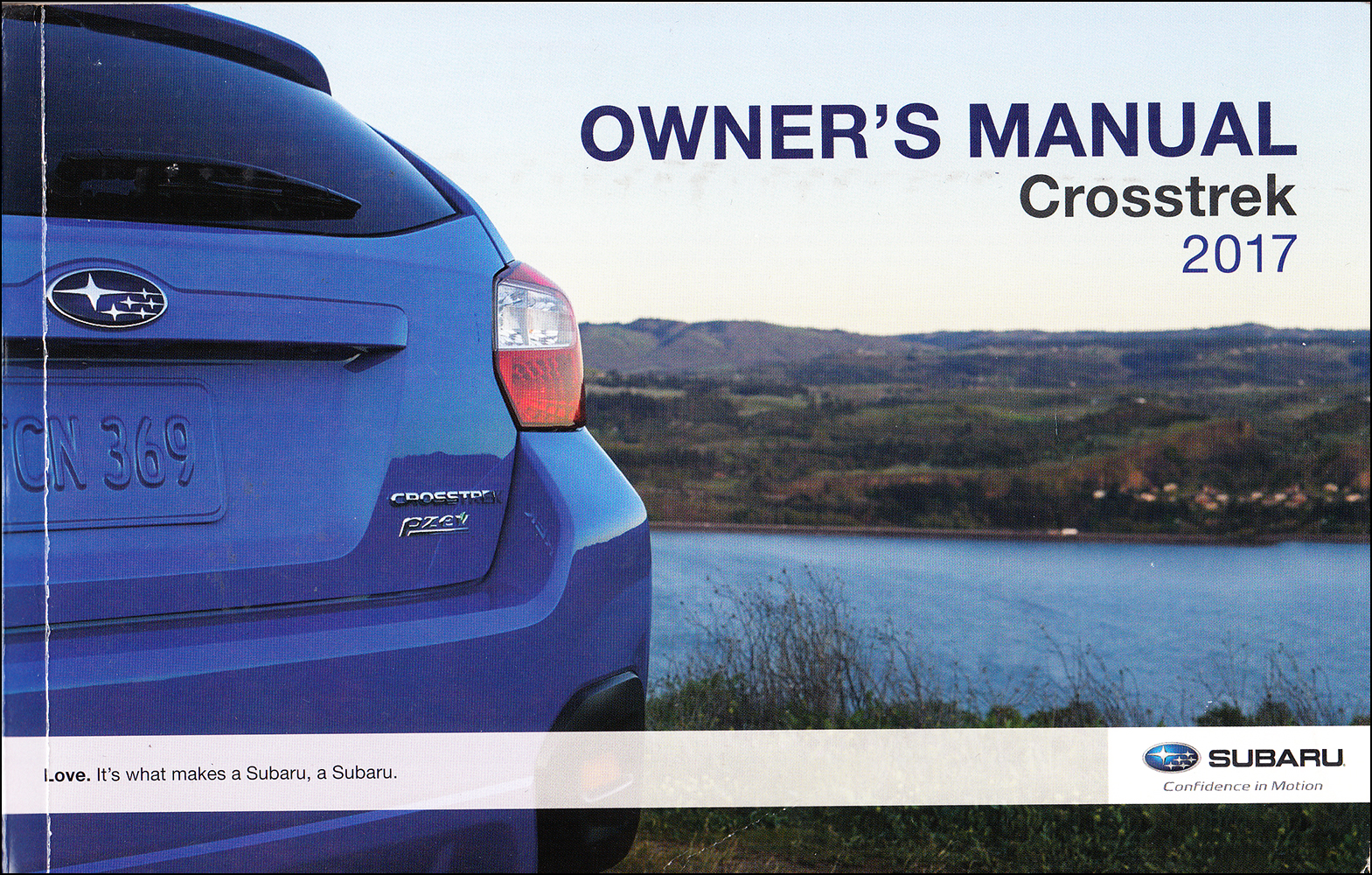2017 Subaru Crosstrek Owner's Manual Original