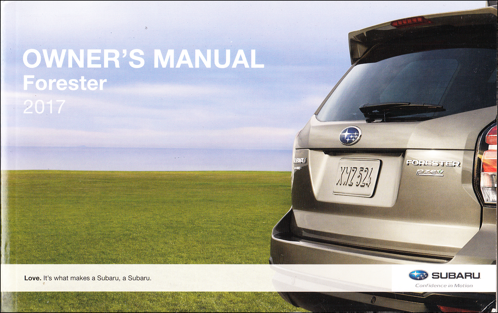 2017 Subaru Forester Owner's Manual Original