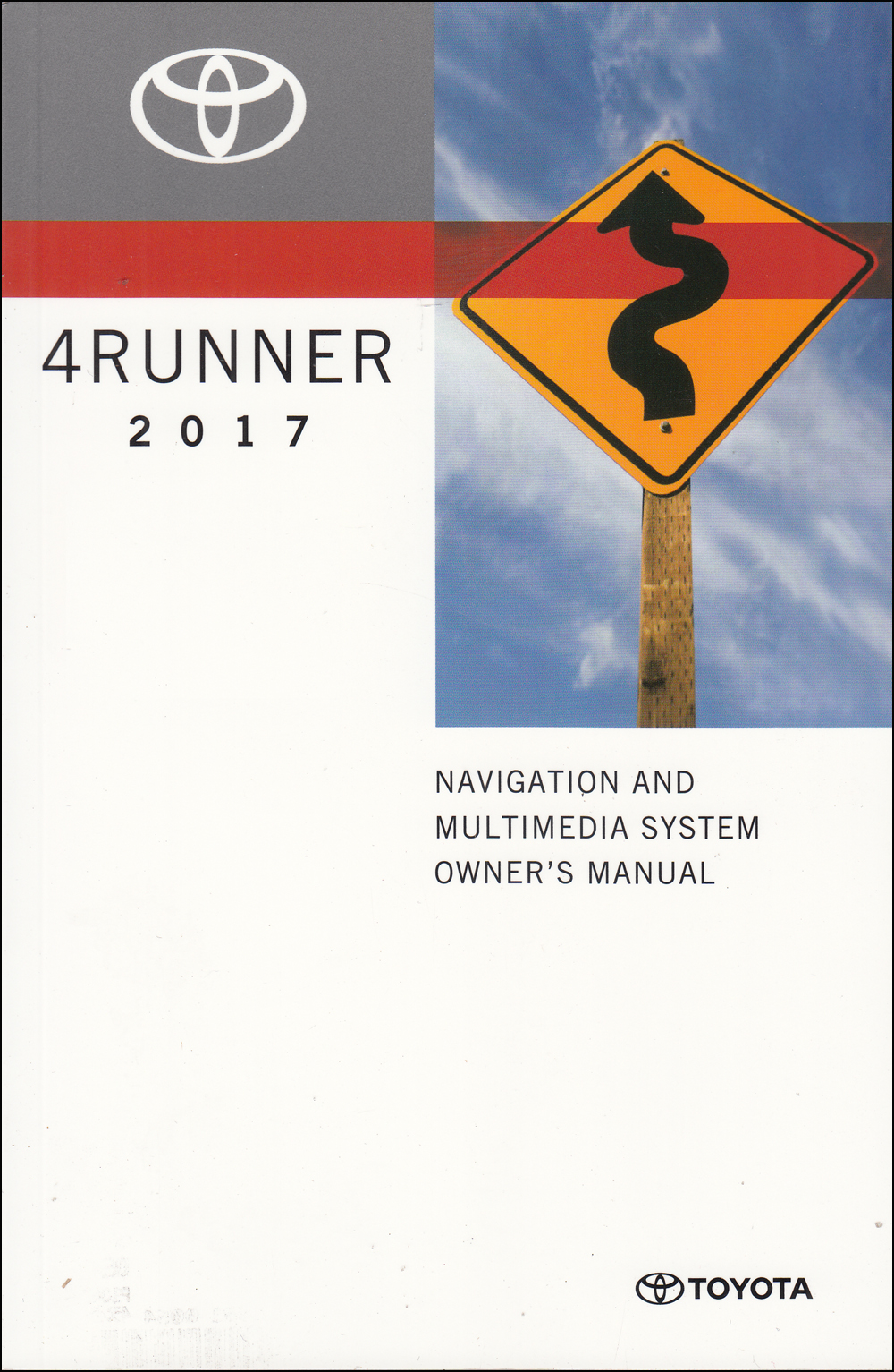 2017 Toyota 4Runner Navigation System Owners Manual Original