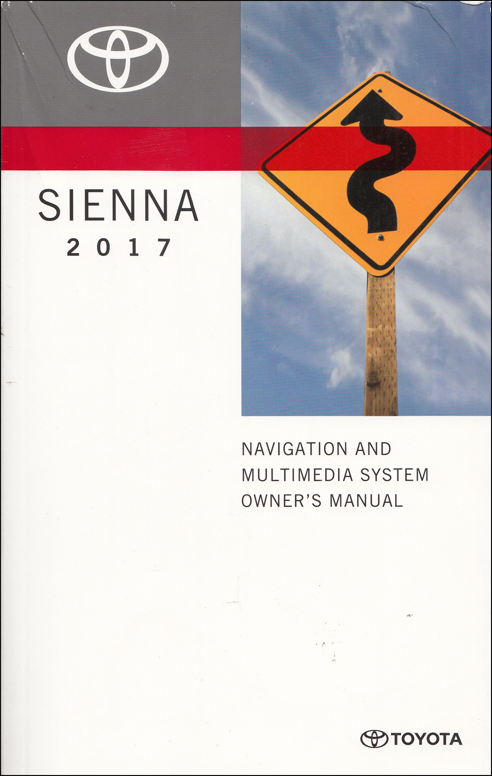 2017 Toyota Sienna Navigation System Owners Manual Original