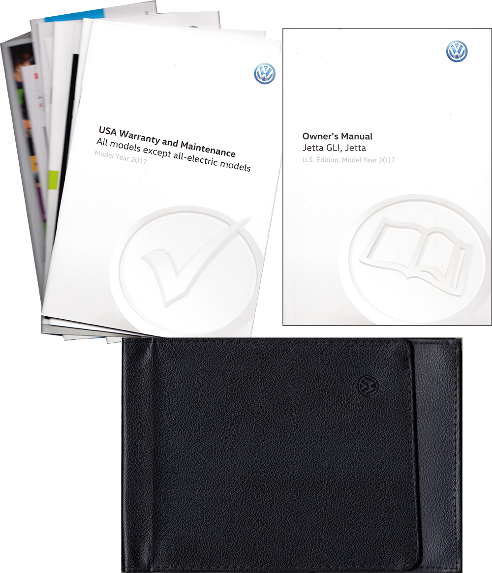 2017 Volkswagen Jetta Owner's Manual Package Original