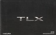 2018 Acura TLX Navigation System Owners Manual Original