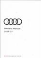 2018 Audi Q7 Owner's Manual Original