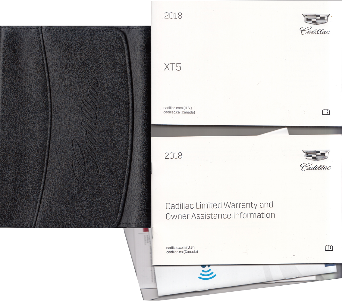 2018 Cadillac XT5 Owner's Manual Original