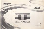 2018 Chevrolet Camaro Owner's Manual Original