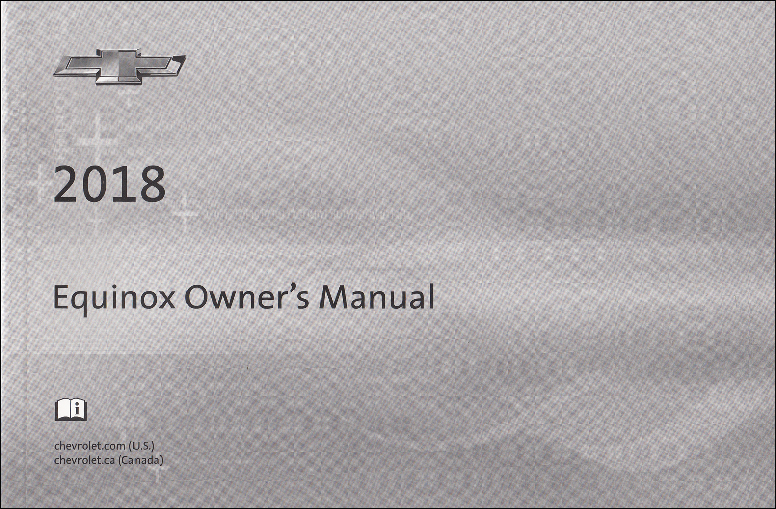 2018 Chevrolet Equinox Owner's Manual Original
