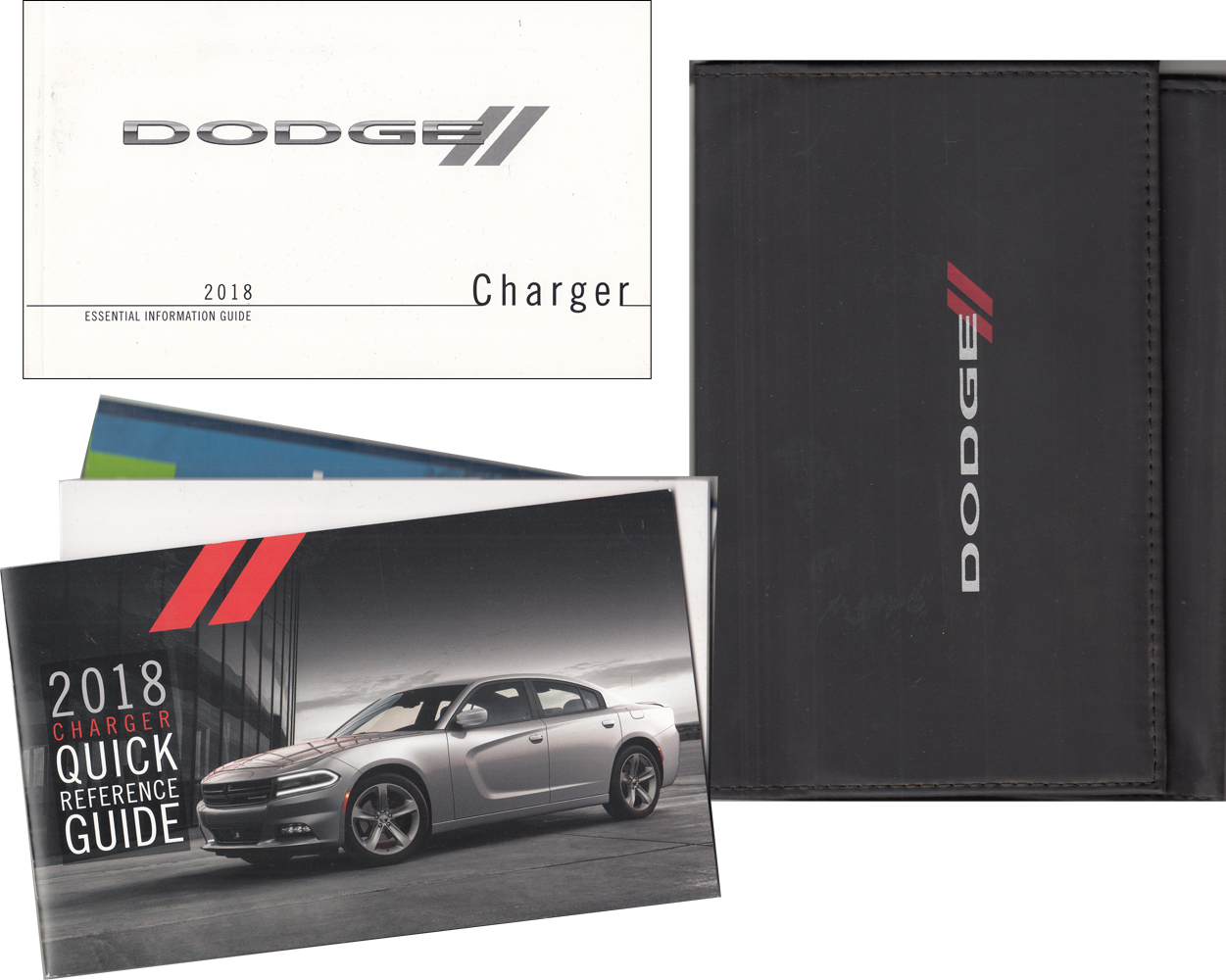 2018 Dodge Charger Essential Information Guide Owner's Manual Package with Case Original