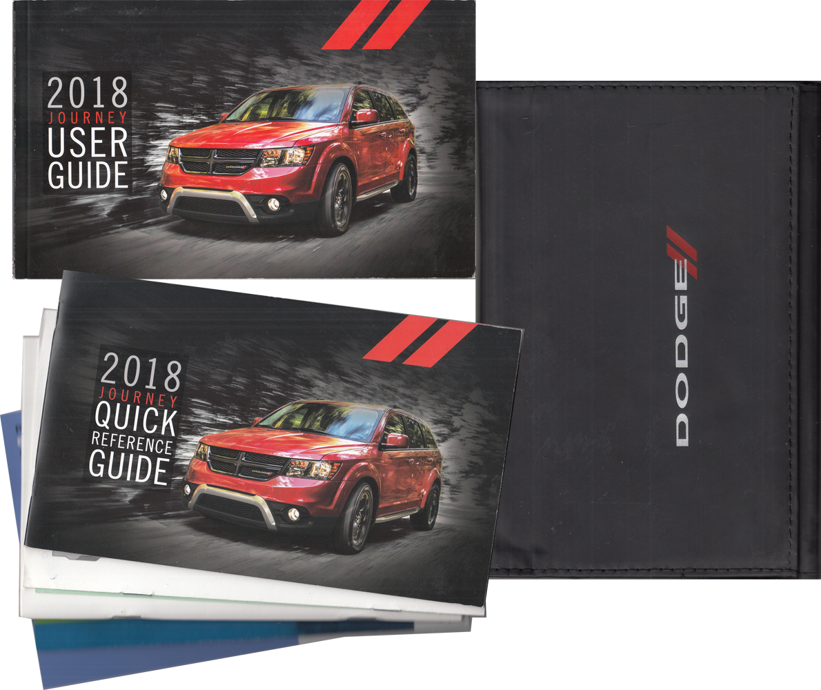 2018 Dodge Journey User Guide Owner's Manual Package with Case Original
