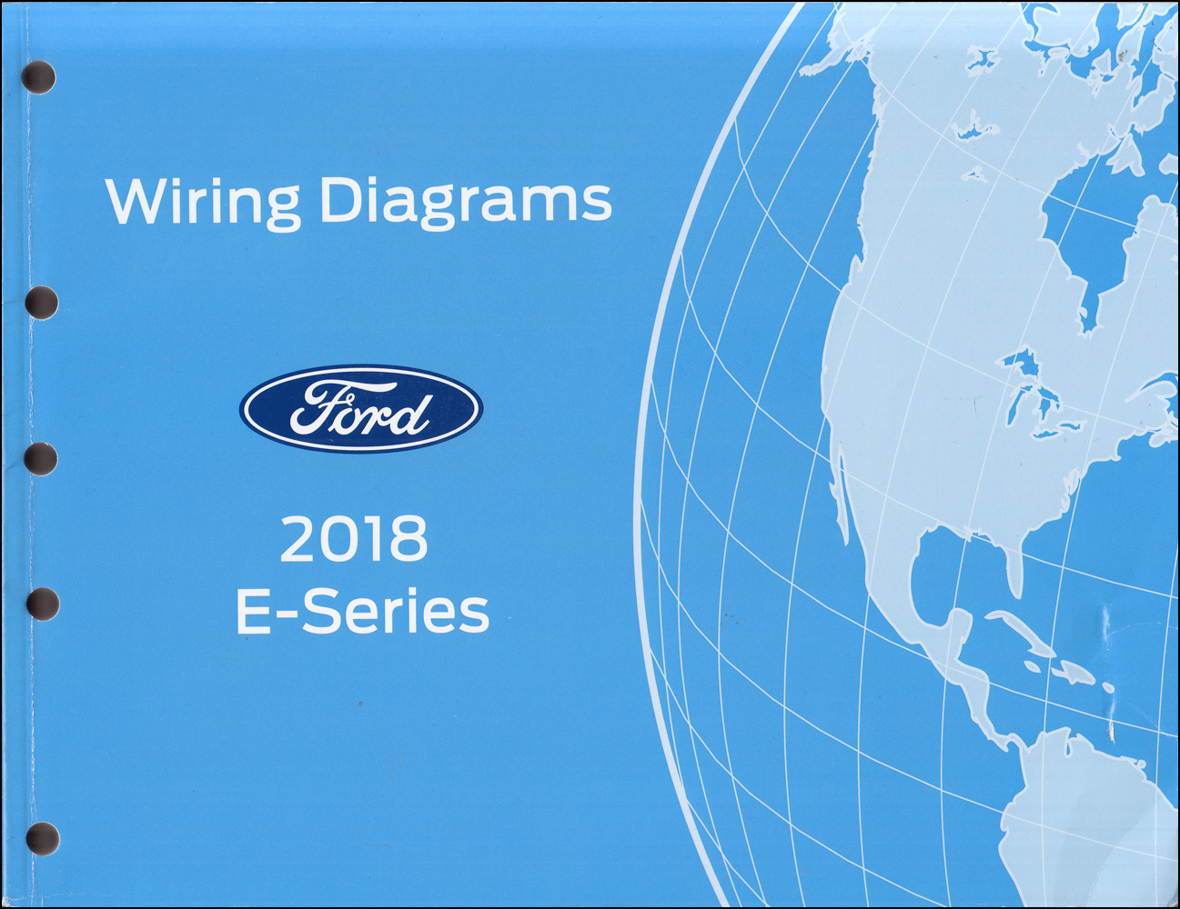 2018 Ford Econoline Wiring Diagram Manual Original Van E-350 E-450