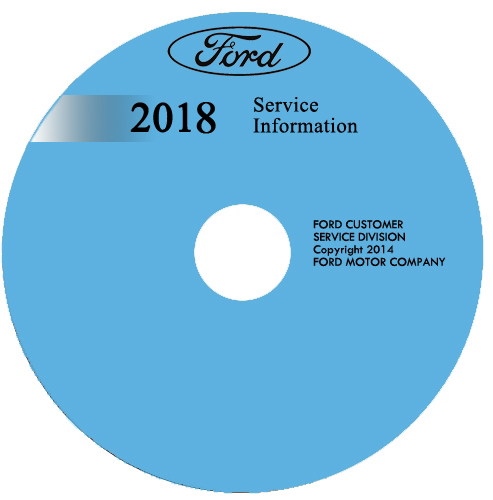 2018 Ford Escape Repair Shop Manual on CD-ROM Original