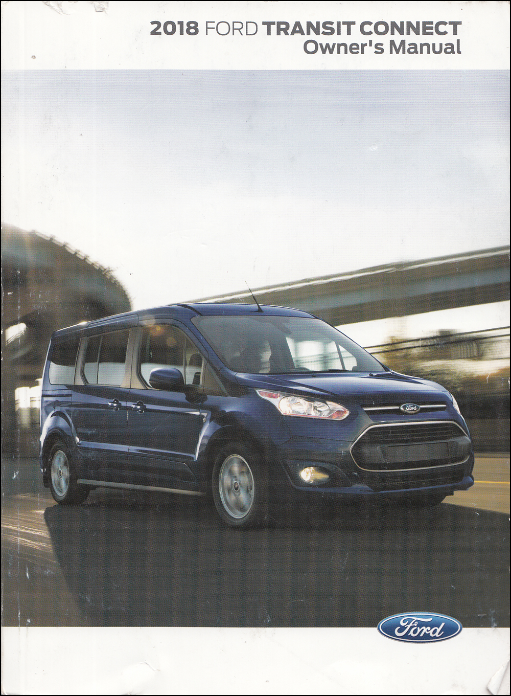 2018 Ford Transit Connect Owner's Manual Original