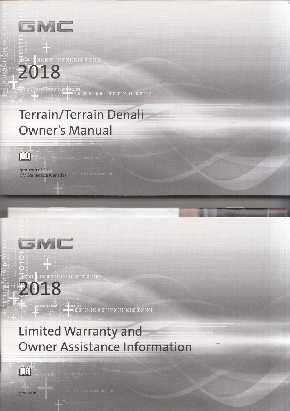 2018 GMC Terrain Owner's Manual Original