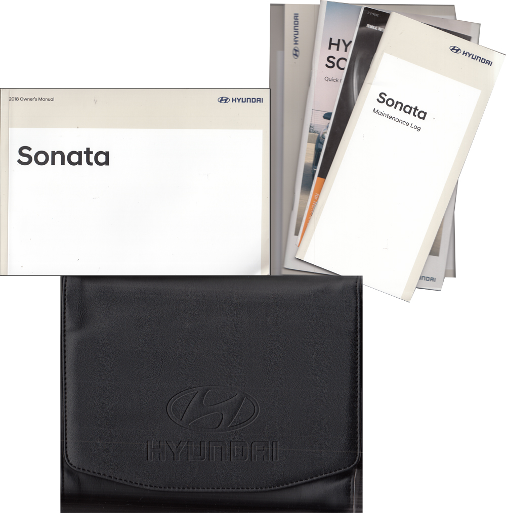 2018 Hyundai Sonata Owner's Manual Package Original