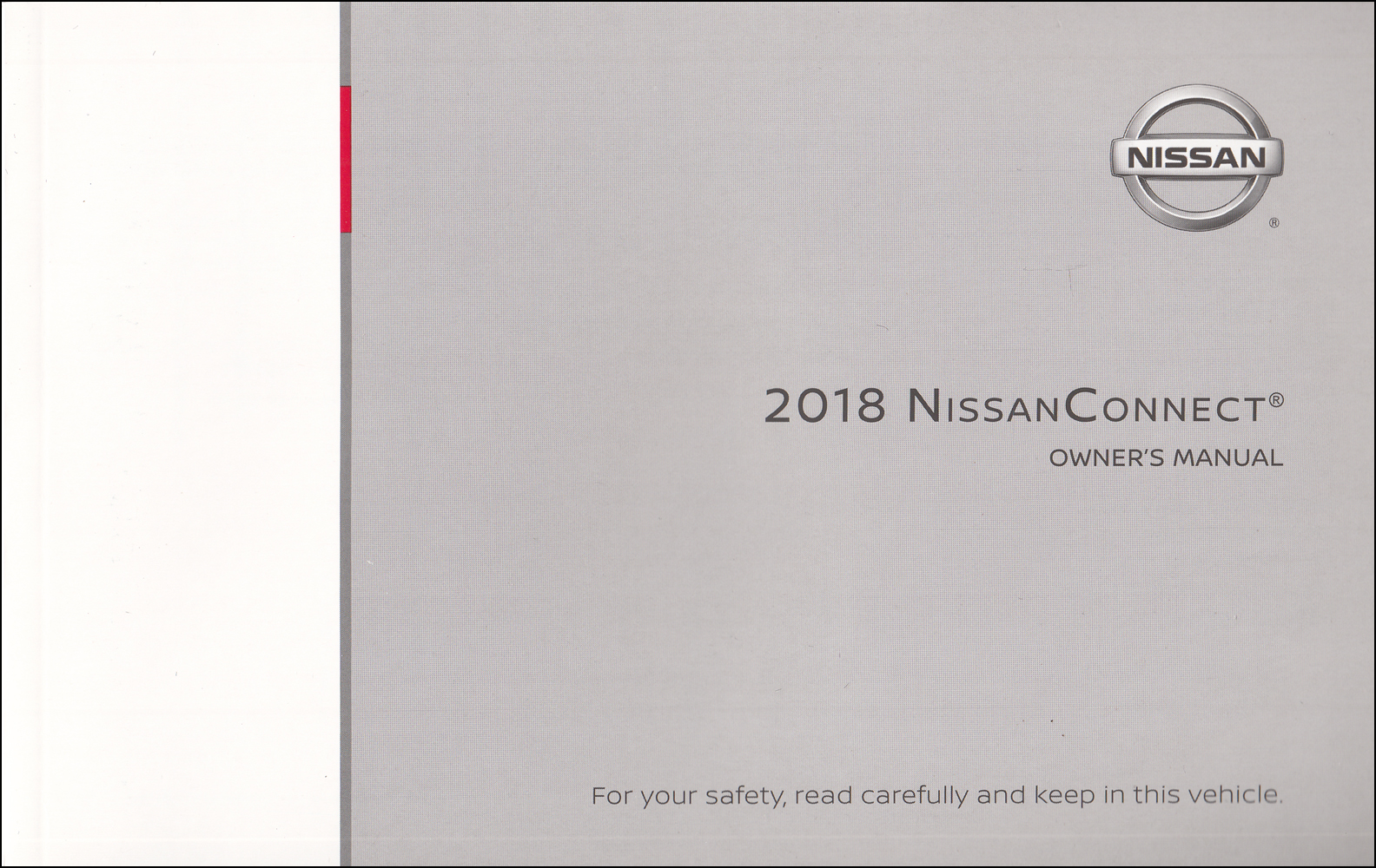 2018 Nissan Connect Navigation System Owners Manual Original Maxima, Altima, Murano 