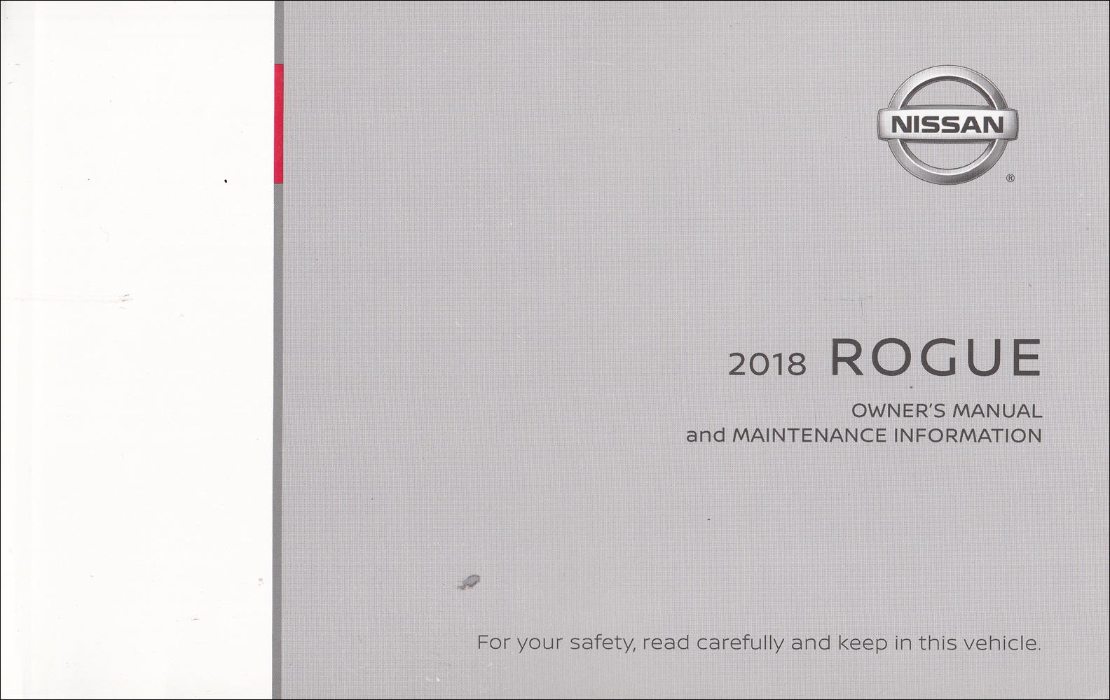 2018 Nissan Rogue Owner's Manual Original