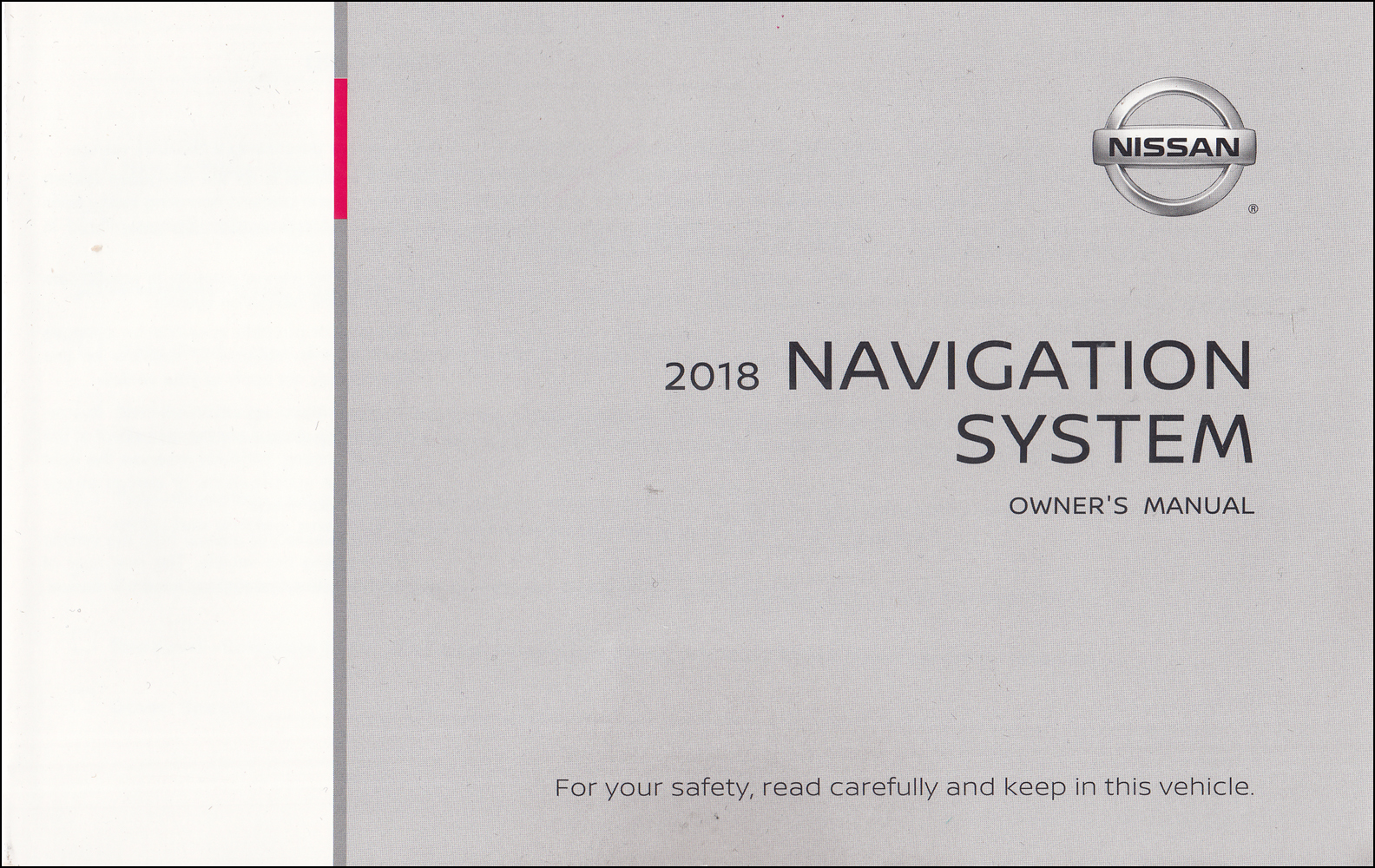 2018 Nissan L2KN Navigation System Owners Manual - Frontier & NV