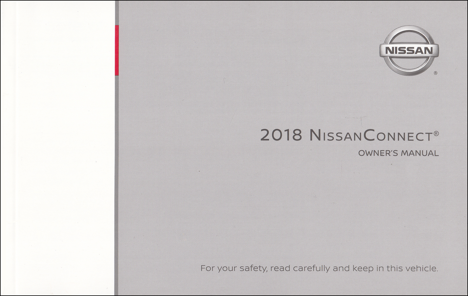2018 Nissan Rogue Connect Navigation System Owners Manual Original