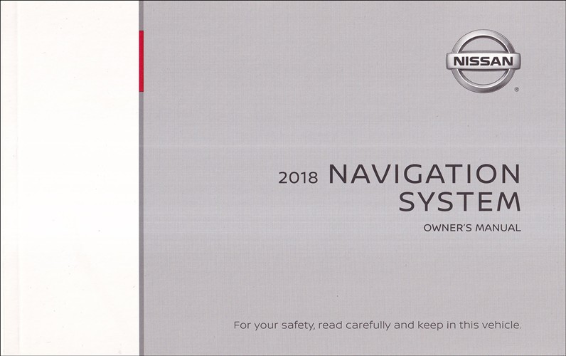 2018 Nissan Navigation System Owner's Manual Original Titan