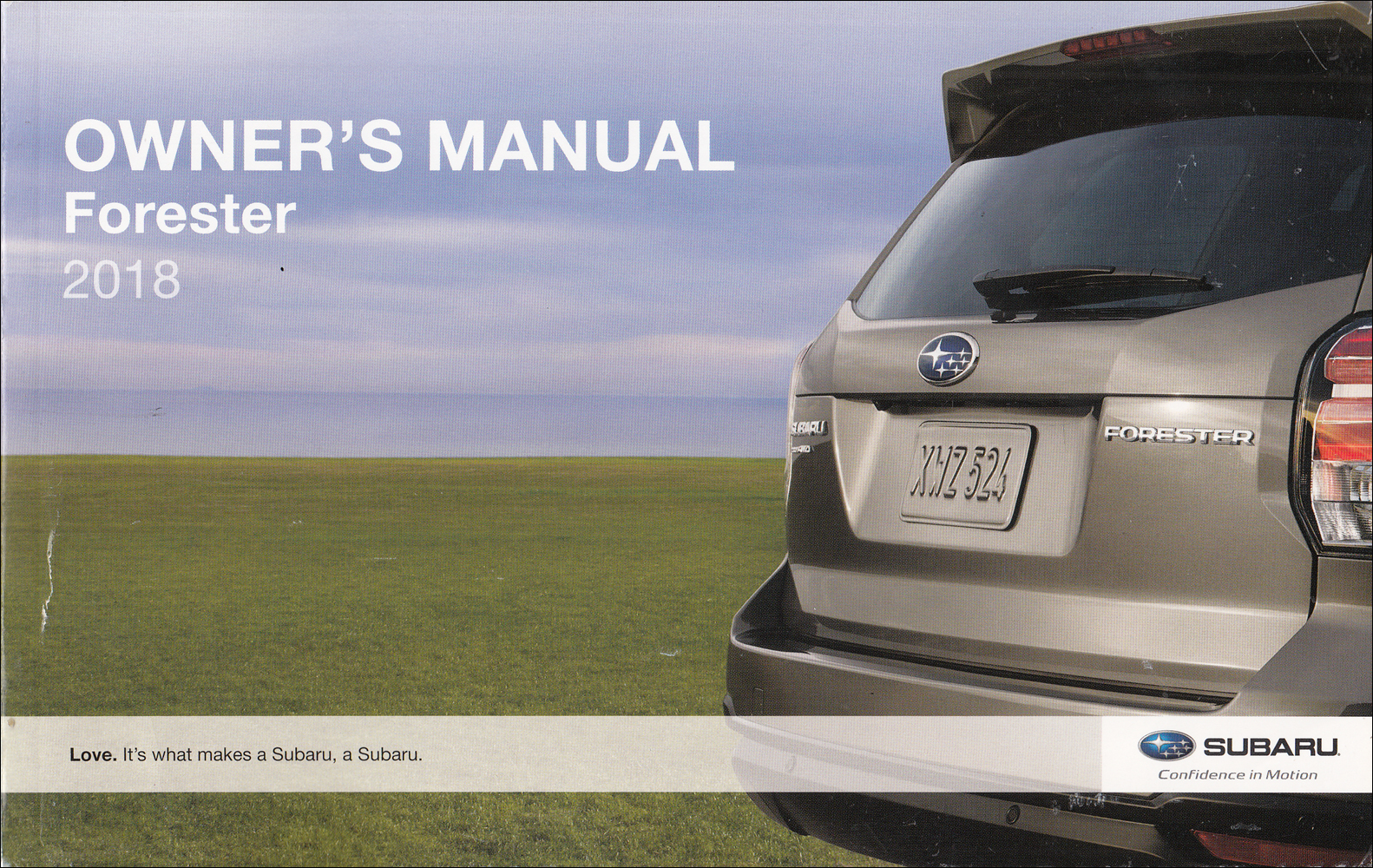 2018 Subaru Forester Owner's Manual Original