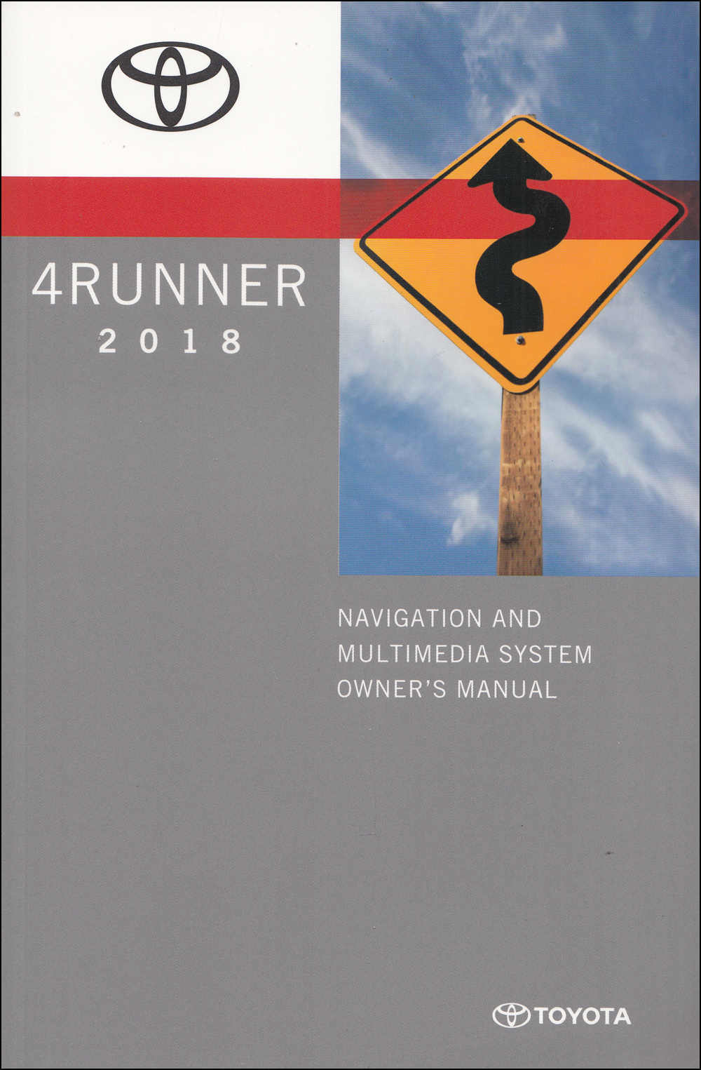 2018 Toyota 4Runner Navigation System Owners Manual Original