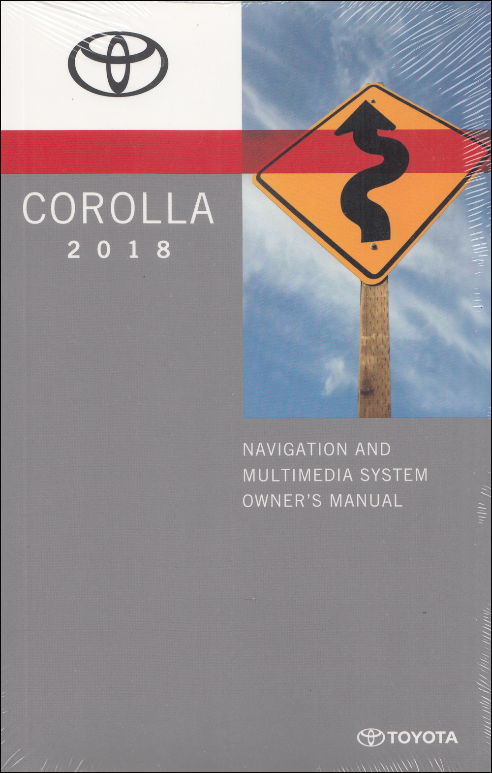 2018 Toyota Corolla Navigation System Owners Manual Original