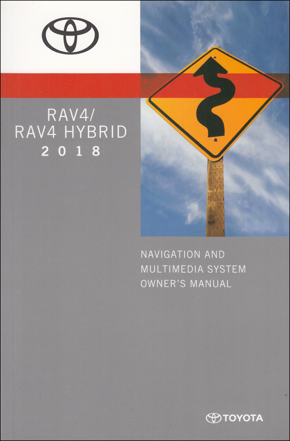 2018 Toyota Rav4 Navigation System Owners Manual Original