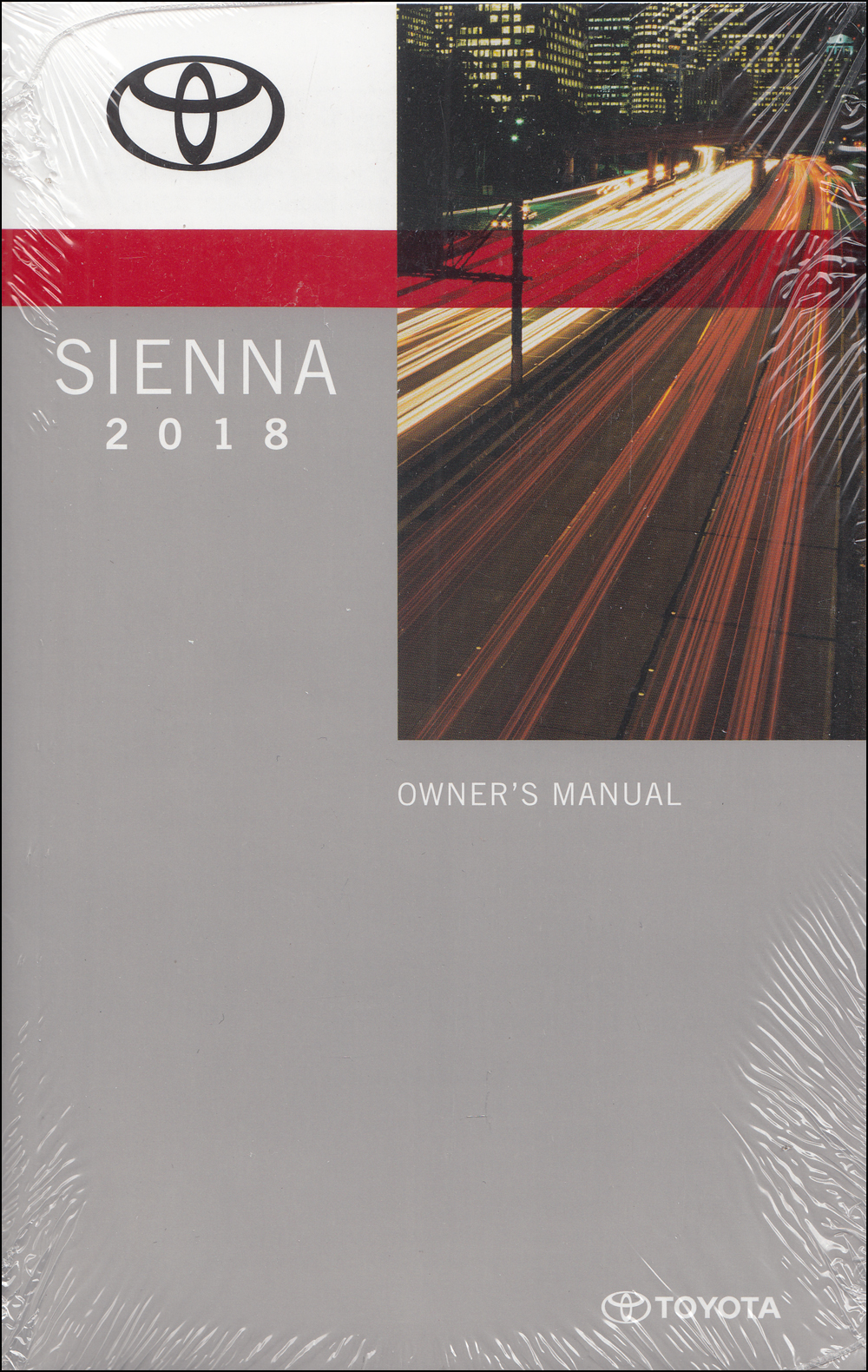 2018 Toyota Sienna Owners Manual Original