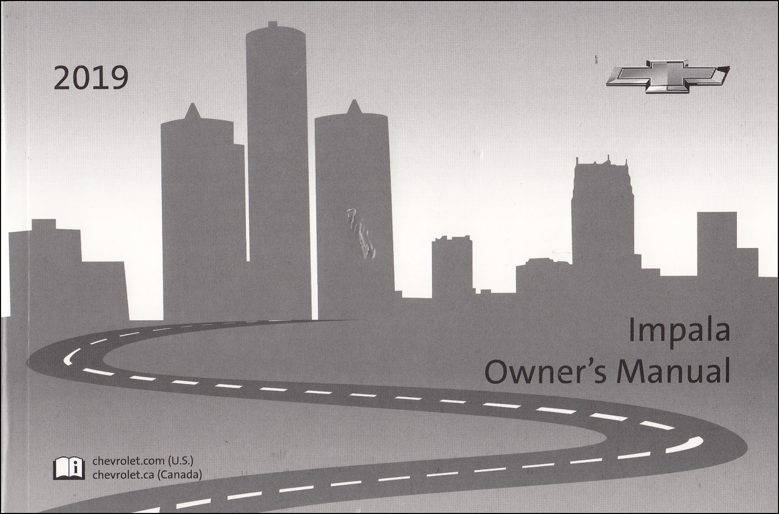 2019 Chevrolet Impala Owner's Manual Original