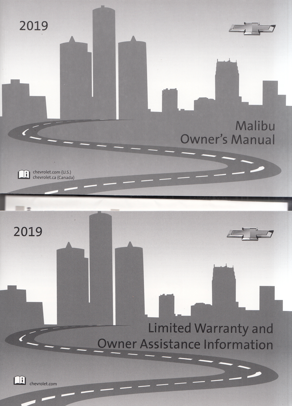 2019 Chevrolet Malibu Owners Manual with Pamphlets Original