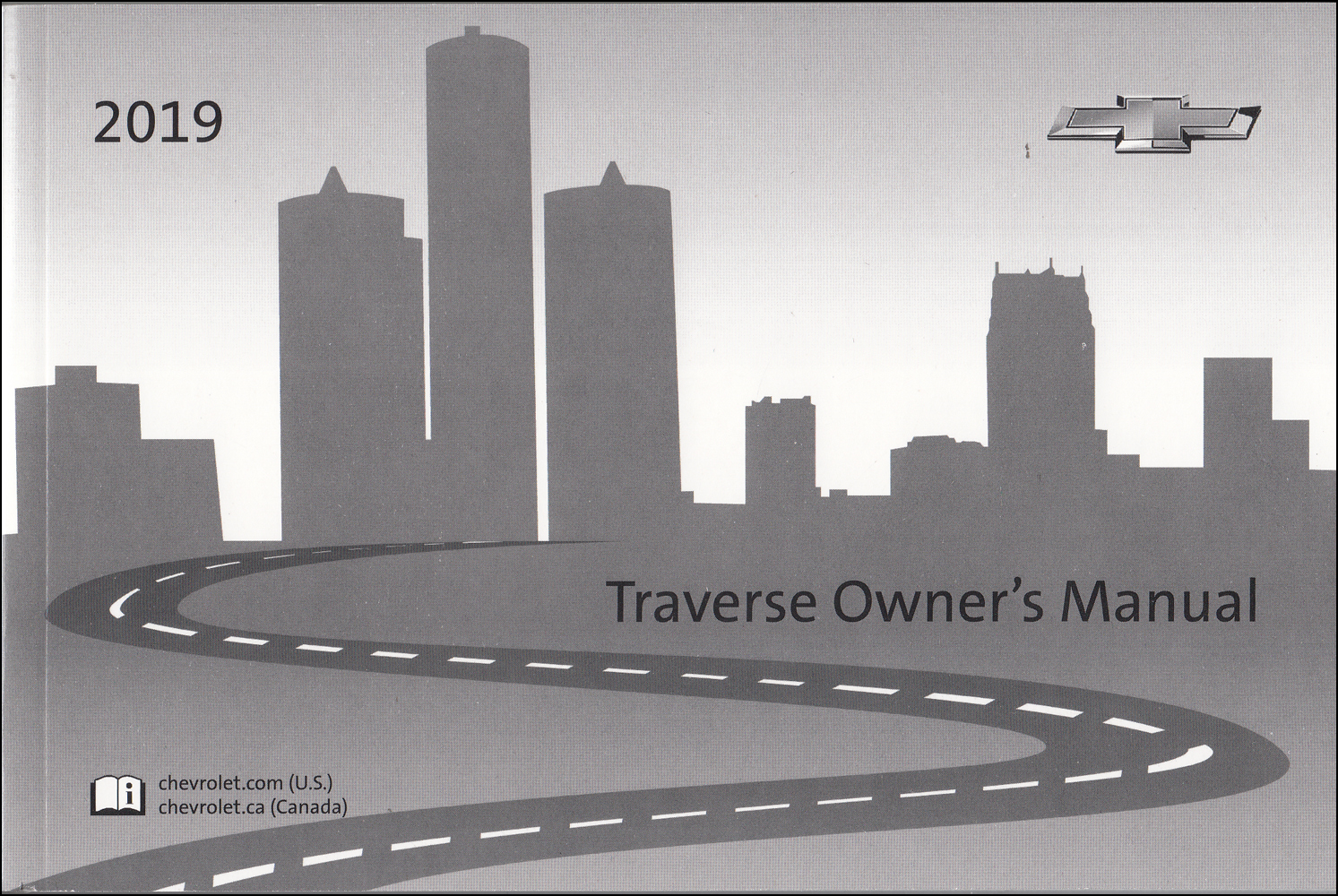 2019 Chevrolet Traverse Owner's Manual Original