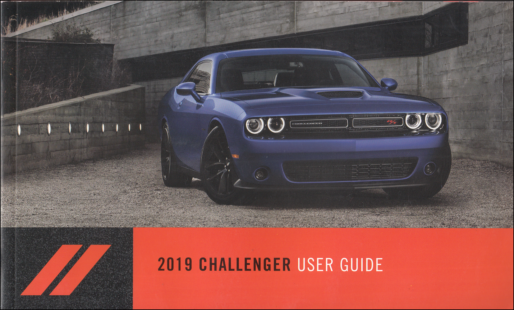 2019 Dodge Challenger User Guide Owner's Manual Original 